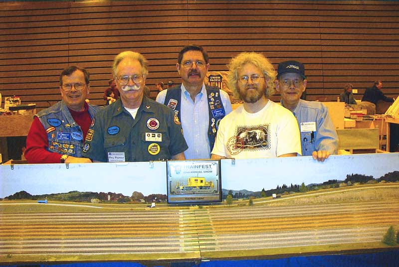 The crew: Bill, Gary, Mike, Sean and Pete
