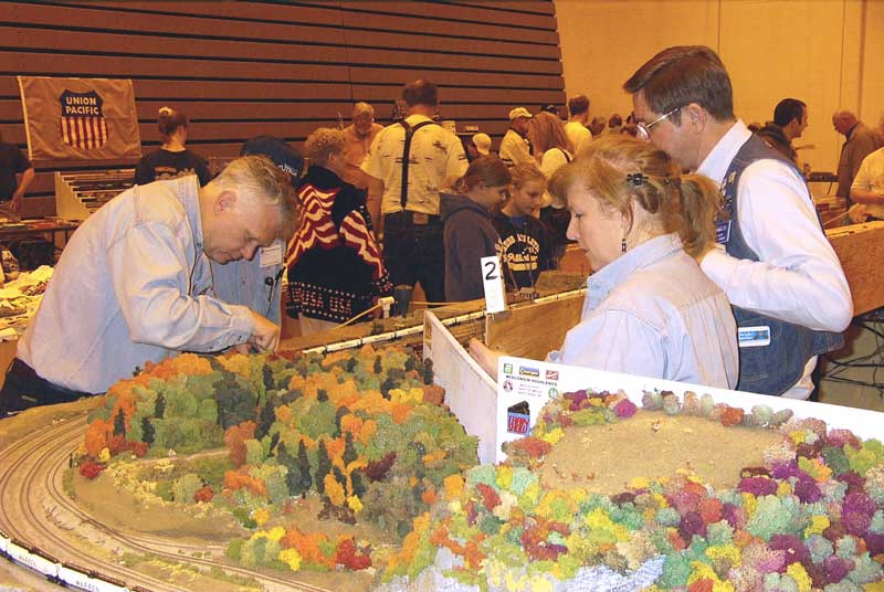 Phil, Terri and Mike fix a problem with a train