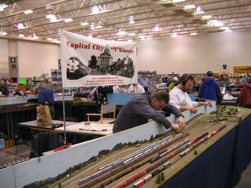 Eric and Kevin at the yard