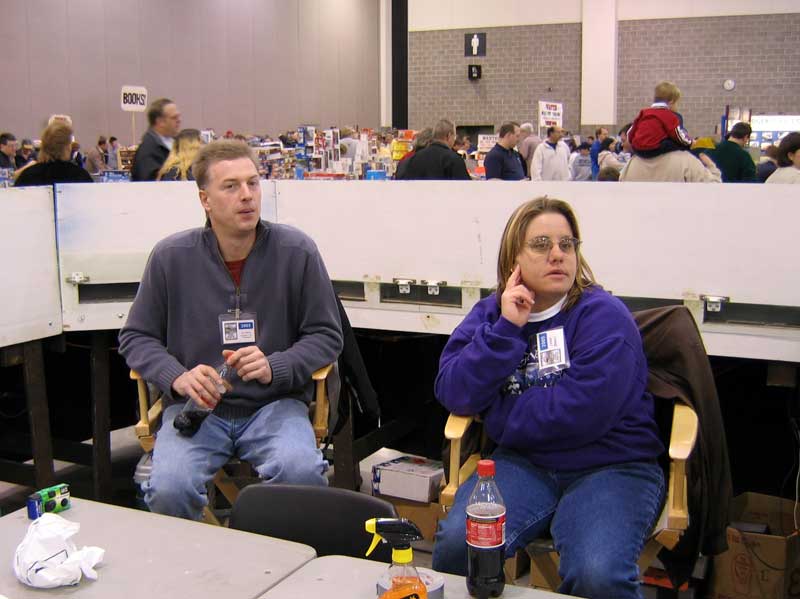 Eric behind the scenes